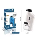Kids' Pocket Microscope with LED Light: 60-120x Magnification - Educational STEM Toy - Image 12