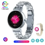ChiBear Fashion Ladies Smart Watch: 1.04" Always-On AMOLED Screen with Bluetooth Calling & Health Tracking - Image 11