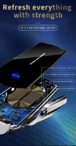 Magnetic Wireless Car Charger: Fast Charging Air Vent Phone Holder for iPhone & Samsung (15W) - Image 17