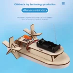 DIY Wooden Science Kit: Educational STEM Project for Kids - Assemble 3D Car & Boat Models - Image 22