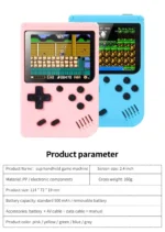 PHONEPACE 400-in-1 Classic Mini Handheld Game Console: Nostalgic Retro Gaming - Image 24