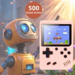 PHONEPACE 400-in-1 Classic Mini Handheld Game Console: Nostalgic Retro Gaming