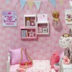 Kitten Mini Dollhouse: 3D Wooden Puzzle Kit with Furniture - Image 38