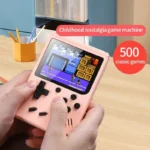 PHONEPACE 400-in-1 Classic Mini Handheld Game Console: Nostalgic Retro Gaming - Image 3