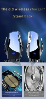 Magnetic Wireless Car Charger: Fast Charging Air Vent Phone Holder for iPhone & Samsung (15W) - Image 16