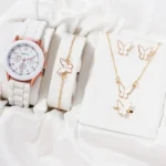5-in-1 Luxury Watch & Jewelry Set for Women - Image 3