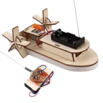 DIY Wooden Science Kit: Educational STEM Project for Kids - Assemble 3D Car & Boat Models - Image 25