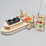 DIY Wooden Science Kit: Educational STEM Project for Kids - Assemble 3D Car & Boat Models - Image 2