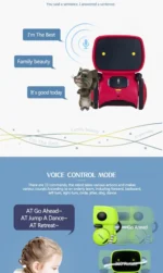 Interactive AI Robot with RC function: Voice & Touch Control Educational Toy - Image 30