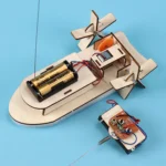 DIY Wooden Science Kit: Educational STEM Project for Kids - Assemble 3D Car & Boat Models - Image 23