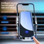 Magnetic Wireless Car Charger: Fast Charging Air Vent Phone Holder for iPhone & Samsung (15W) - Image 2