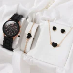 5-in-1 Luxury Watch & Jewelry Set for Women - Image 7
