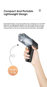 Cordless Handheld Car Vacuum Cleaner: Portable High-Power Suction with Blower Function - Image 21