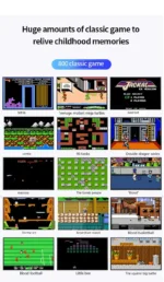 PHONEPACE 400-in-1 Classic Mini Handheld Game Console: Nostalgic Retro Gaming - Image 5