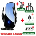 Magnetic Wireless Car Charger: Fast Charging Air Vent Phone Holder for iPhone & Samsung (15W) - Image 9