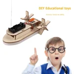 DIY Wooden Science Kit: Educational STEM Project for Kids - Assemble 3D Car & Boat Models - Image 19