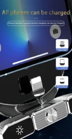 Magnetic Wireless Car Charger: Fast Charging Air Vent Phone Holder for iPhone & Samsung (15W) - Image 23