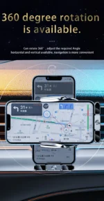 Magnetic Wireless Car Charger: Fast Charging Air Vent Phone Holder for iPhone & Samsung (15W) - Image 24