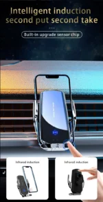 Magnetic Wireless Car Charger: Fast Charging Air Vent Phone Holder for iPhone & Samsung (15W) - Image 21