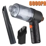 Cordless Handheld Car Vacuum Cleaner: Portable High-Power Suction with Blower Function - Image 3