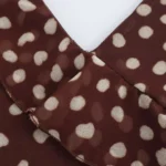 ZERAINS Polka Dot Layered Sundress Elegant Sleeveless A-Line Gown - Image 4