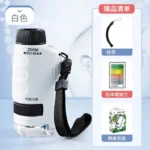 Kids' Pocket Microscope with LED Light: 60-120x Magnification - Educational STEM Toy - Image 7