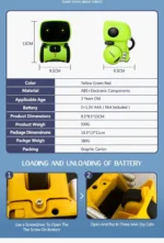 Interactive AI Robot with RC function: Voice & Touch Control Educational Toy - Image 34