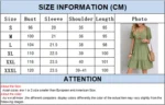 Women's V-Neck Pleated A-Line Dress: Loose Fit & Casual Summer Style - Image 10