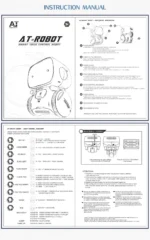 Interactive AI Robot with RC function: Voice & Touch Control Educational Toy - Image 35